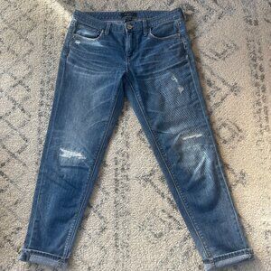 White House Black Market Girlfriend Jean - Size 4